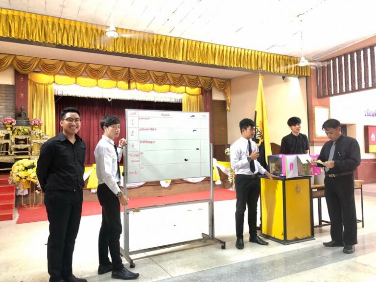 เลือกตั้งคณะกรรมการนักเรียนประจำปีการศึกษา 2563
